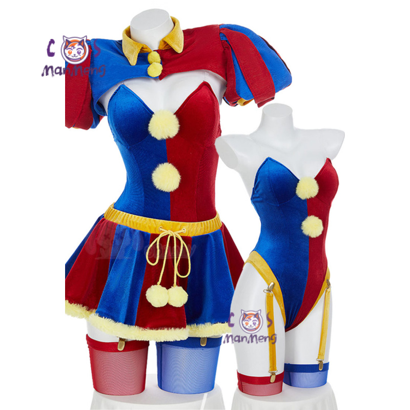 Anime Cosplay Jumpsuit - Anime Niesamowity Joker Dziewczyna Cyfrowy Cyrk