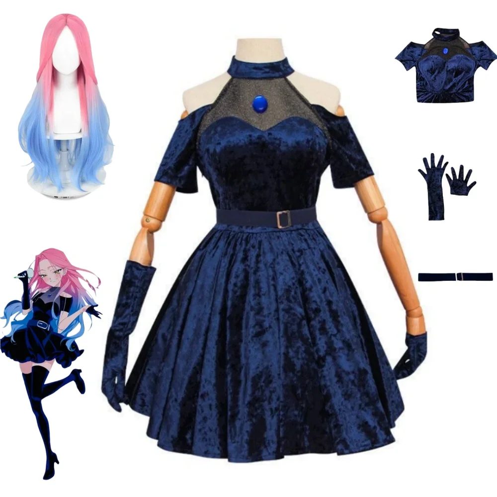 Kostium Cosplay Mizi 2026 Anim – Anime Cosplay Blue Hair recenzja i cena