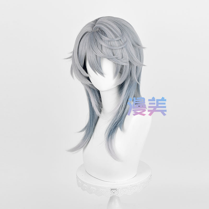 HSR niedziela peruka do cospla – Anime Cosplay Blue Hair recenzja i cena